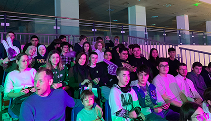 Студенты колледжа посетили «Битву роботов»